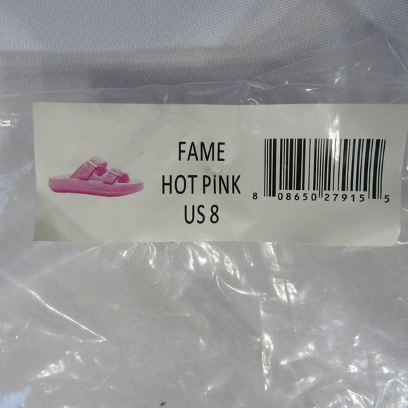 Cushionaire Fame Hot Pink slide Size 8 - Picture 9 of 9